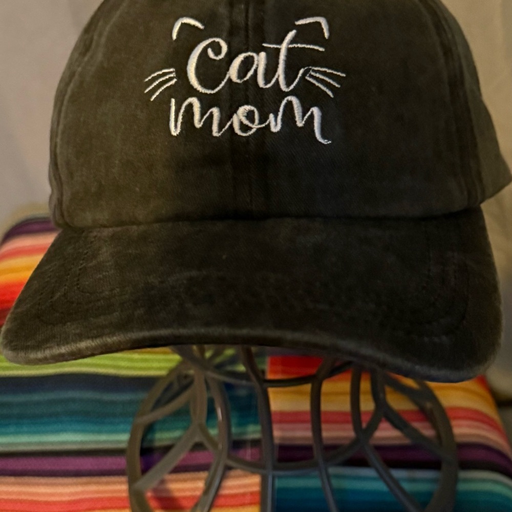 Unlisted Cat Mom Charcoal Hat